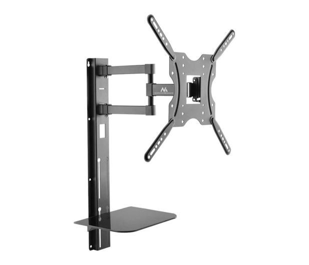Maclean Uchwyt TV 32"-55" z półką na DVD 30kg VESA 400x400 MC-772 - 1584195 - zdjęcie